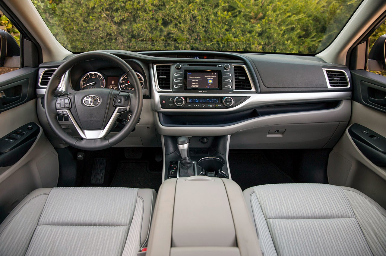 Toyota Highlander 2016 салон